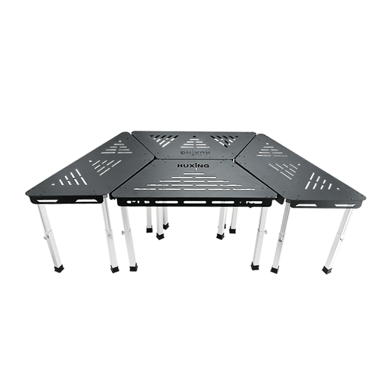 CZ Splicing Folding Aluminum Dining Table